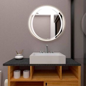 Espejos de pared olivar LED touch 70X70