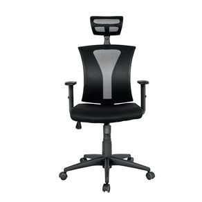 Silla De Oficina Praga Base Nylon Negro