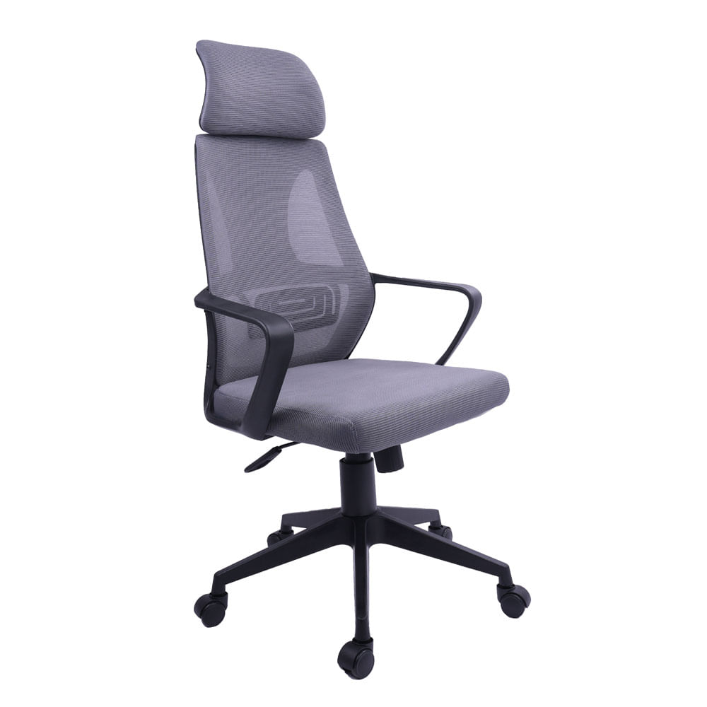 Silla De Oficina Natagaima Gris Negro Y Gris