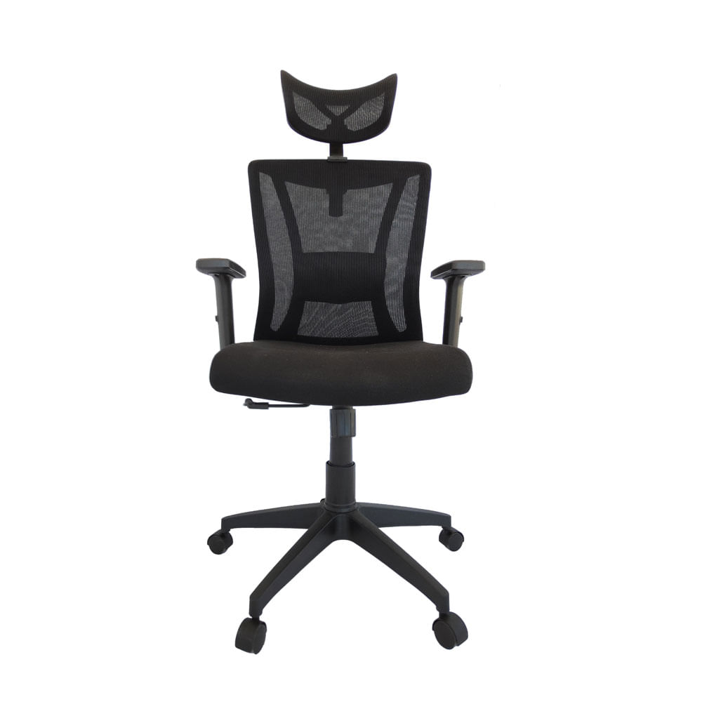 Silla De Oficina Virginia Base Nylon Negra