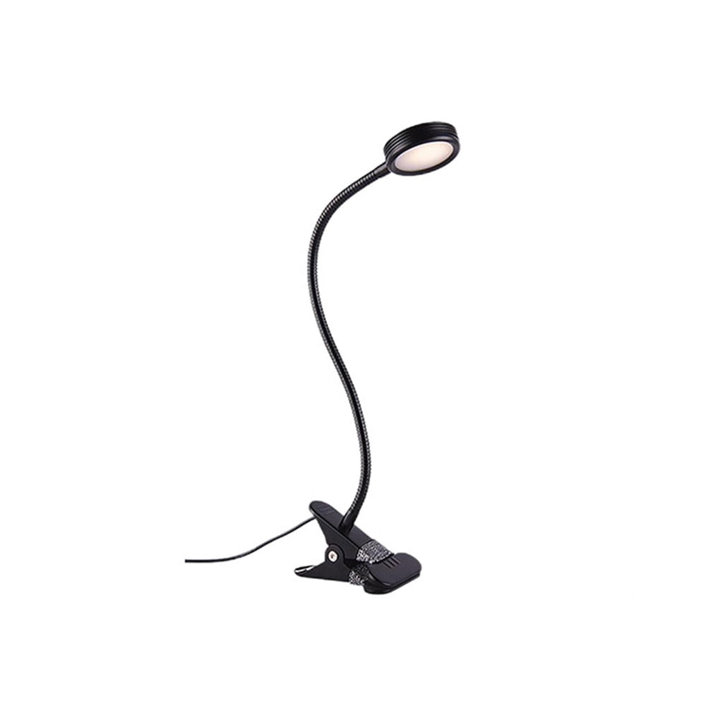 Lampara De Mesa Led Dava Negro