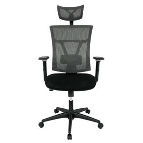 Silla De Oficina Kabul Base Cromo Negra