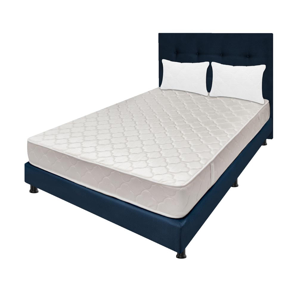 Mega Combo Colchón Queen 160X190 Cm Espumado Multisleep Azul