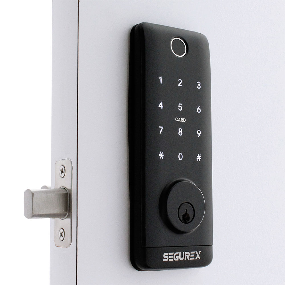 Segurex cerrojo biometrico inteligente