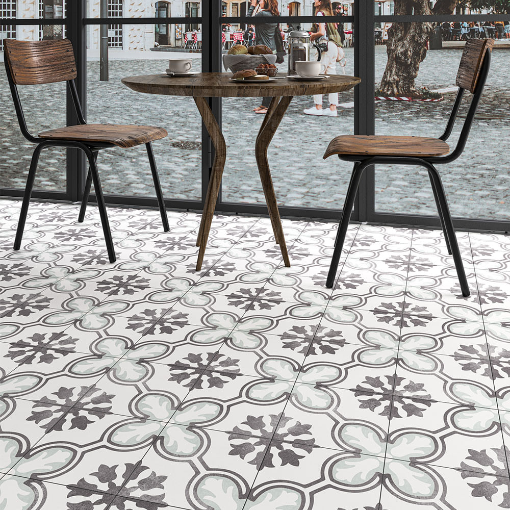 Porcelanato Swansea Orchid precorte 45X45 Mate