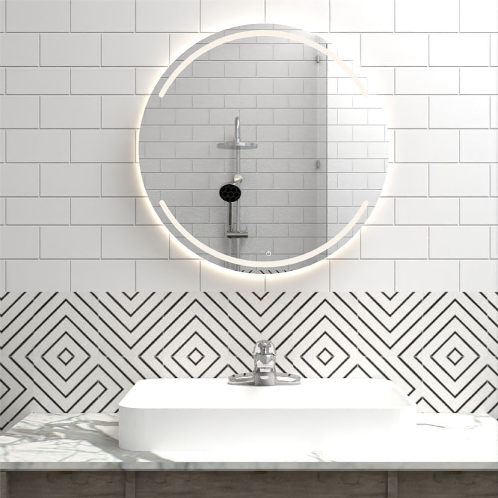 Espejo Para Baño Led+Touch Ref. Dallas