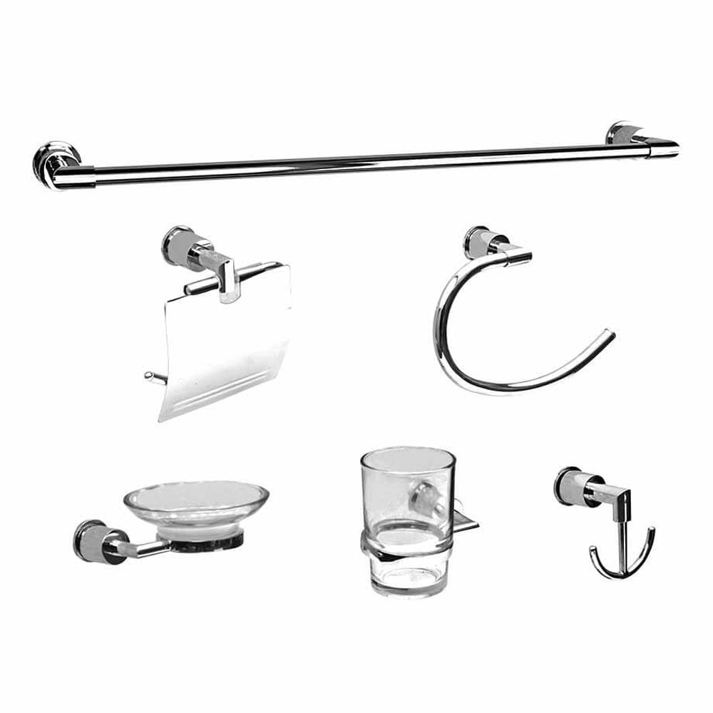 Accesorios De Baño Stella 6 Piezas