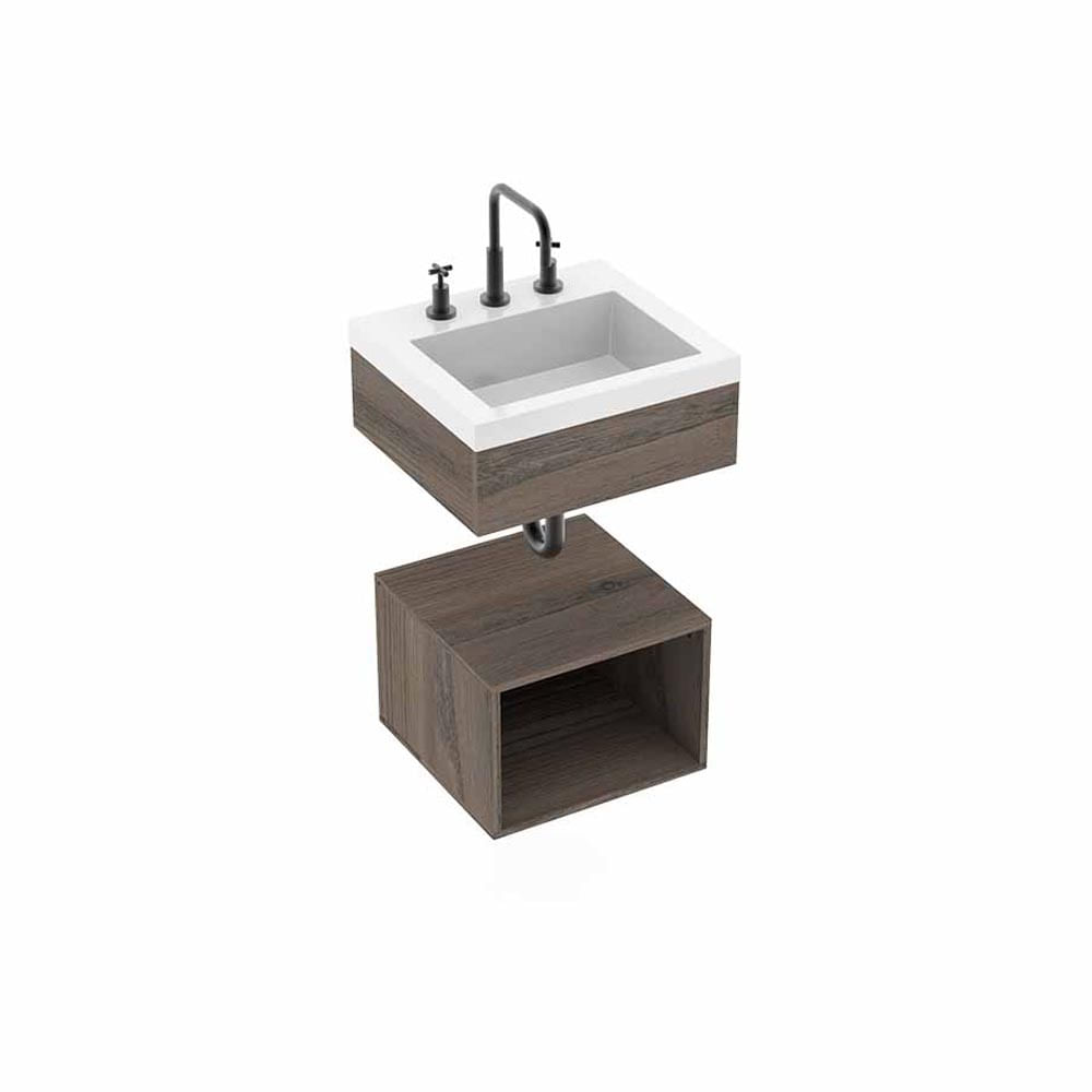 Mueble De Baño Godai - Oslo Cubo Elevado