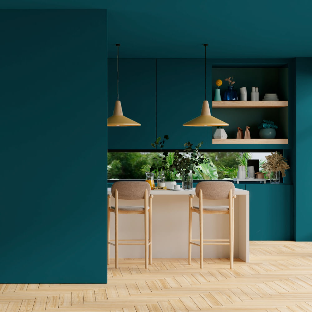 Pintura tipo 1 interior Real Teal - Azul petroleo