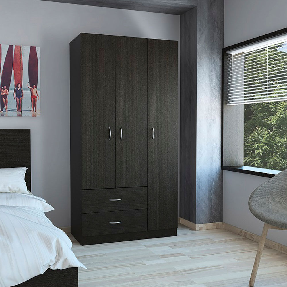 Closet Austral 3P 180cm x 90cm x 47cm RTA Wengue