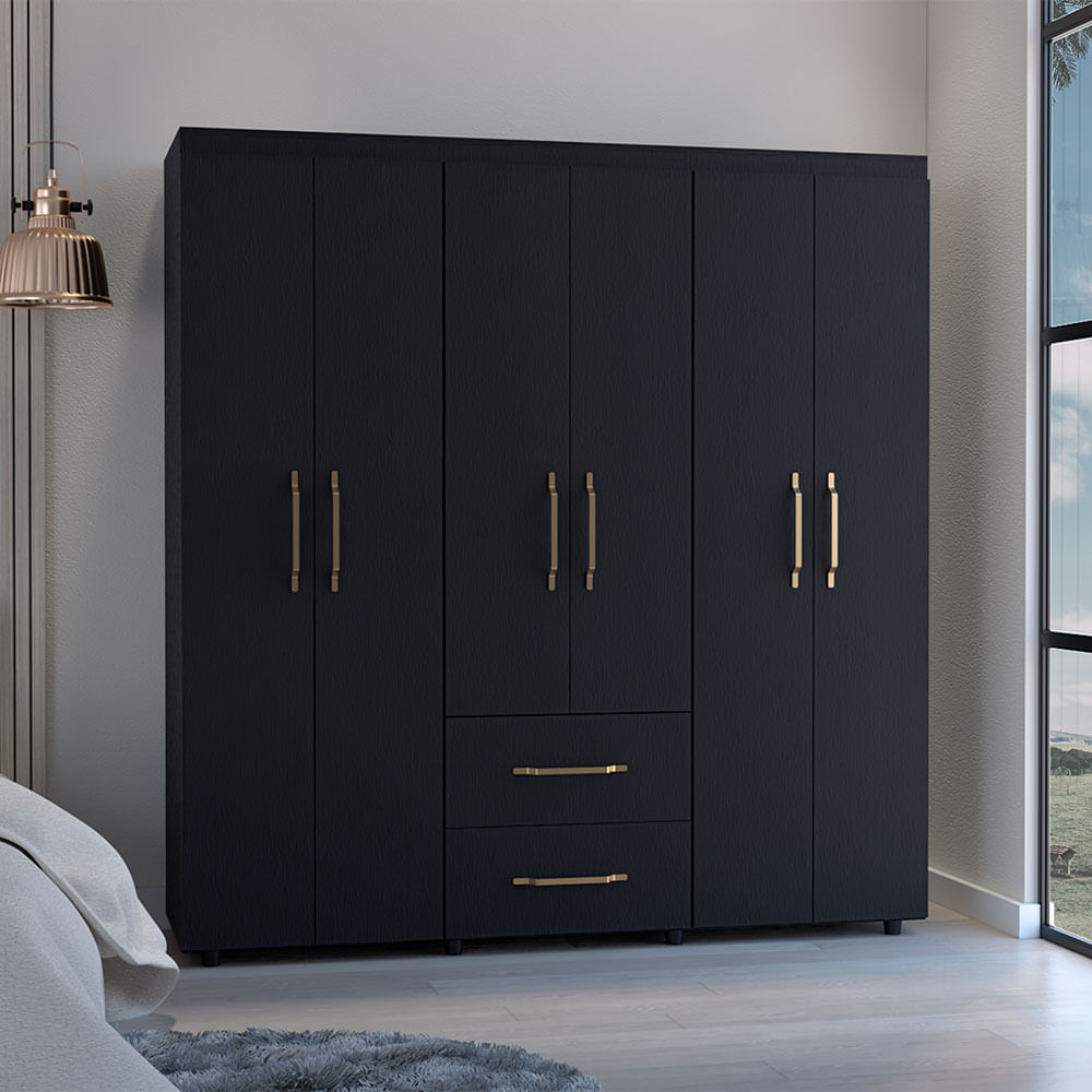 Closet Bariloche 180cm x 170cm x 50cm RTA Wengue