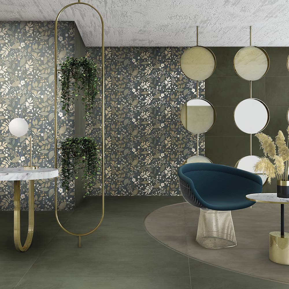 Porcelanato Evo Charme Green Rect