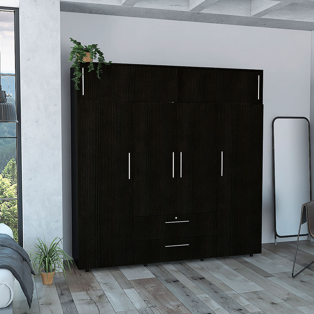 Armario Luque 204cm x 200cm x 50cm RTA ALW 4152 Wengue
