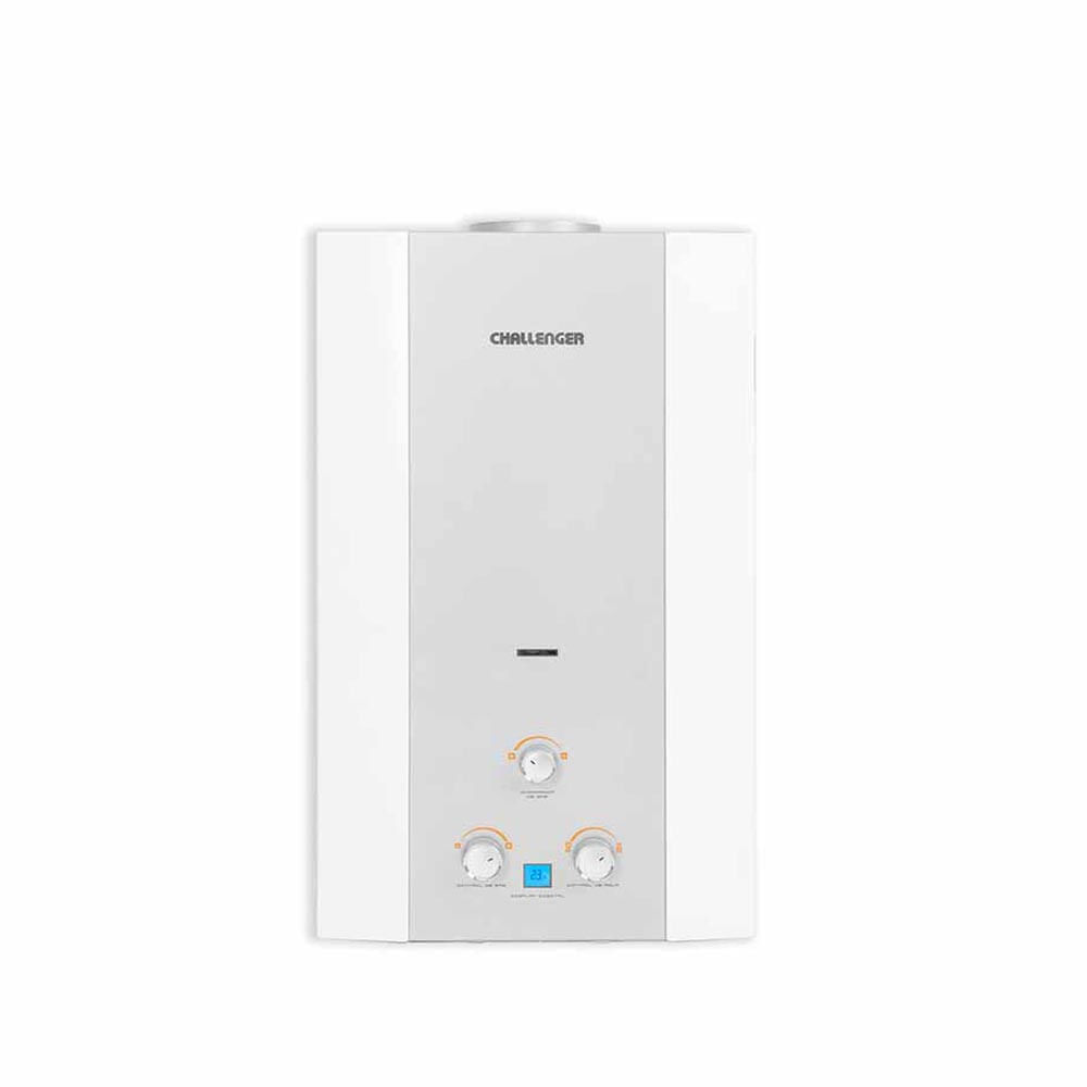 Calentador De Paso a Gas Natural Challenger 16 Lts Tiro Natural - WHG 7216