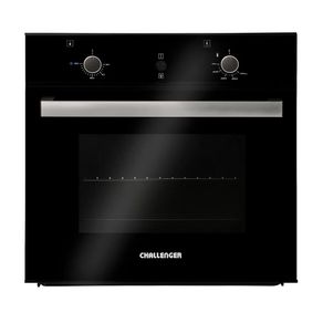 Horno De Empotrar Challenger Vidrio Negro 60 Cm 220V - HG 2562 / Negro