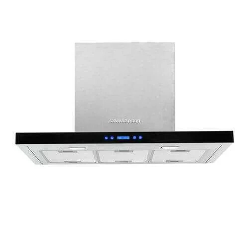 Campana Extractora Challenger Tipo Península 90 Cm Acero/Cristal – CX 4998