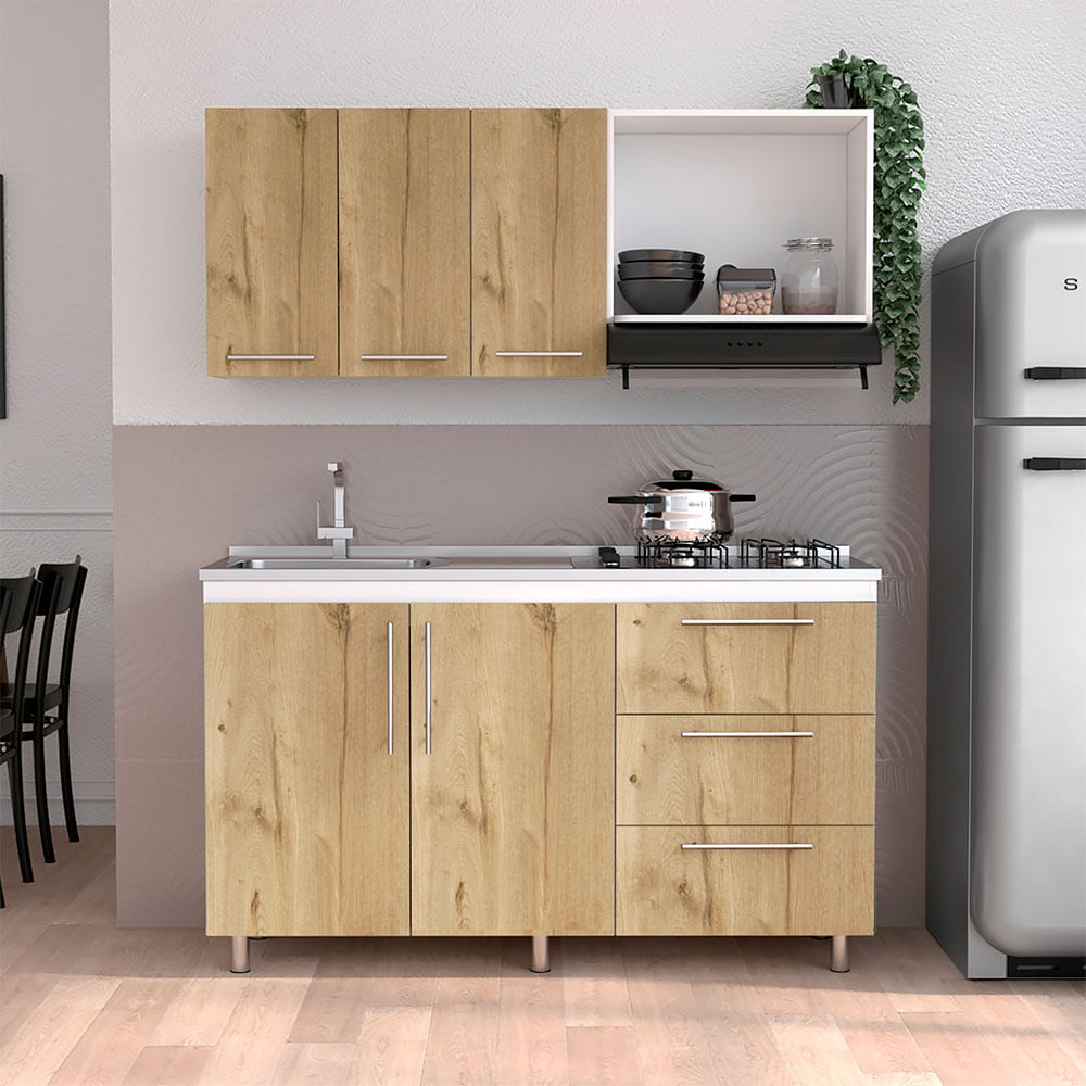 Cocina 150 Rubi Mzn Izq Rta Blanco-Duna CBD 9404