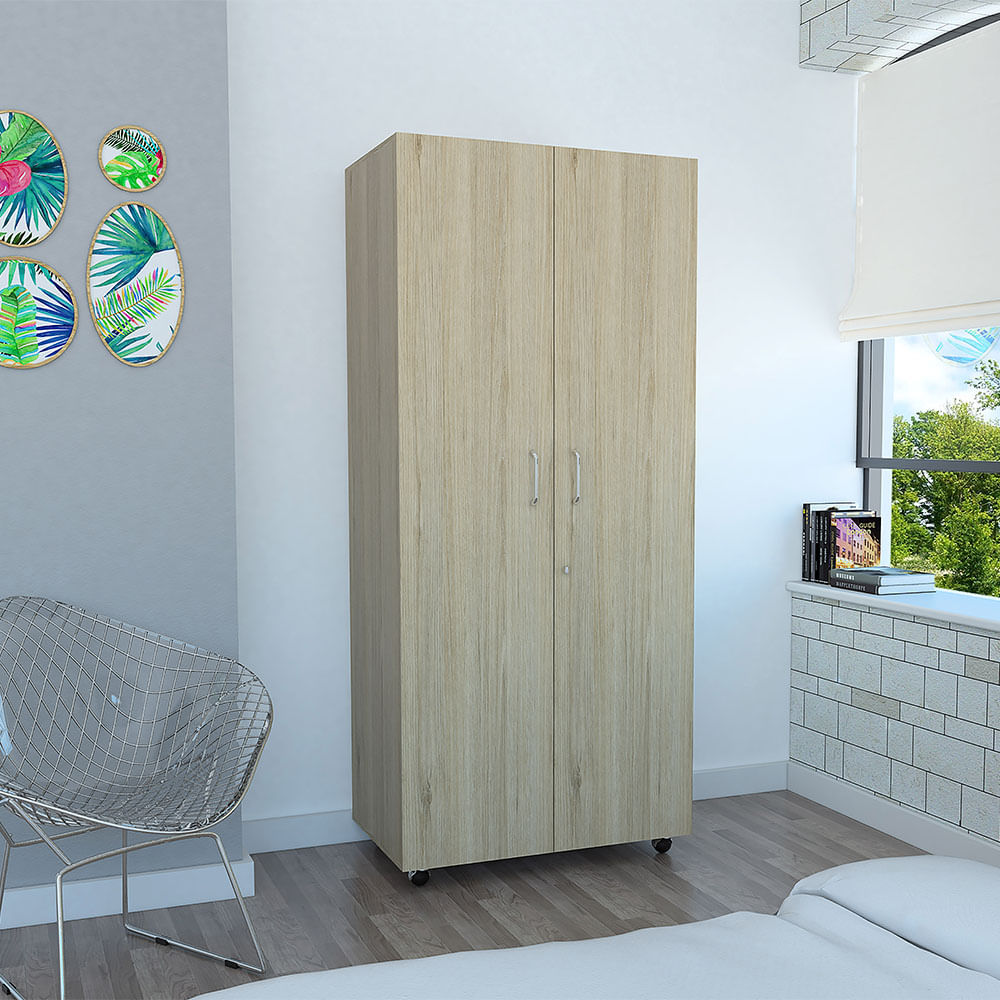 Closet Iko 182 X 80 X 48 Rta Rovere-Blanco CRB 3098