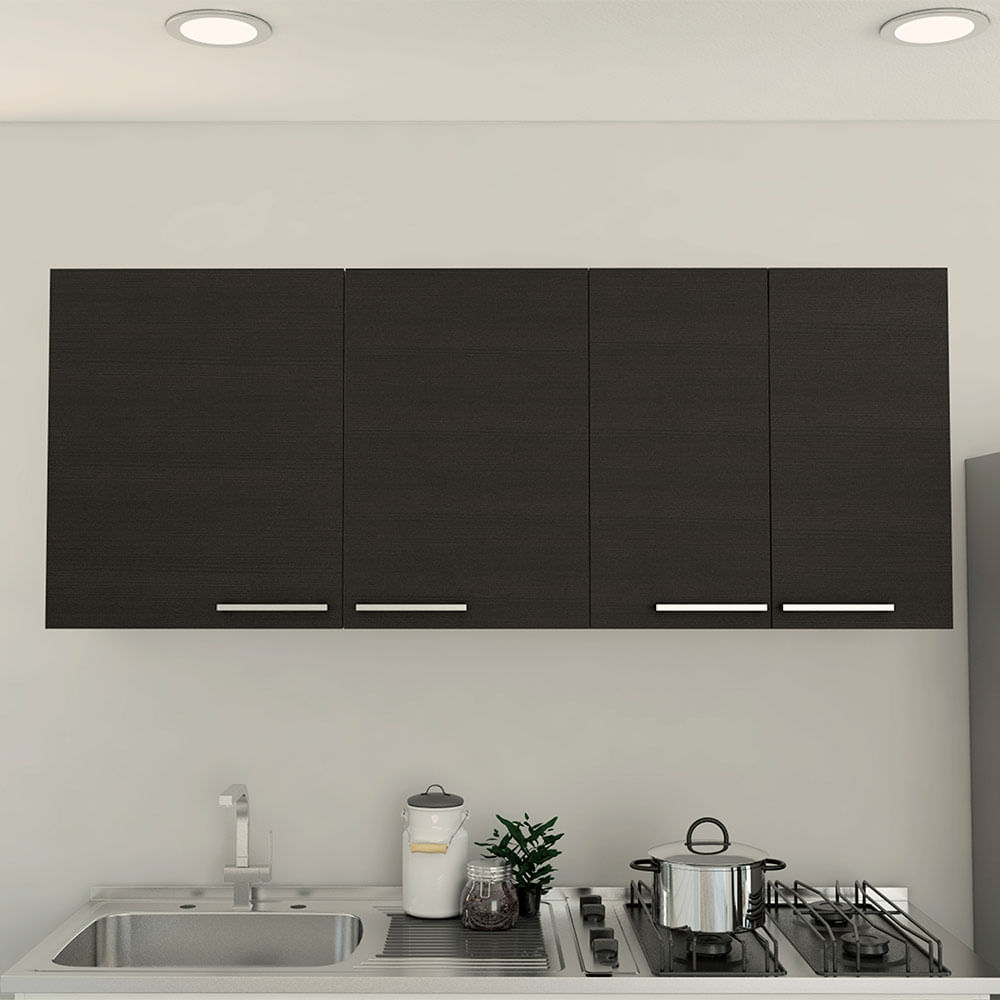 Gabinete Cocina 150 Avon Rta Blanco-Wengue GCW 2854