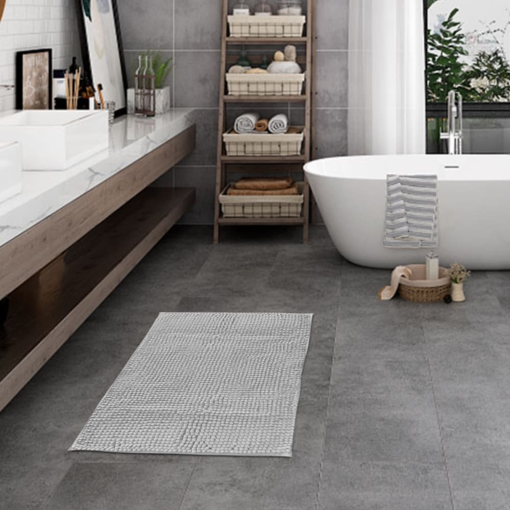 Alfombra De Baño Elemen 40X60 Set x 2 Unidades