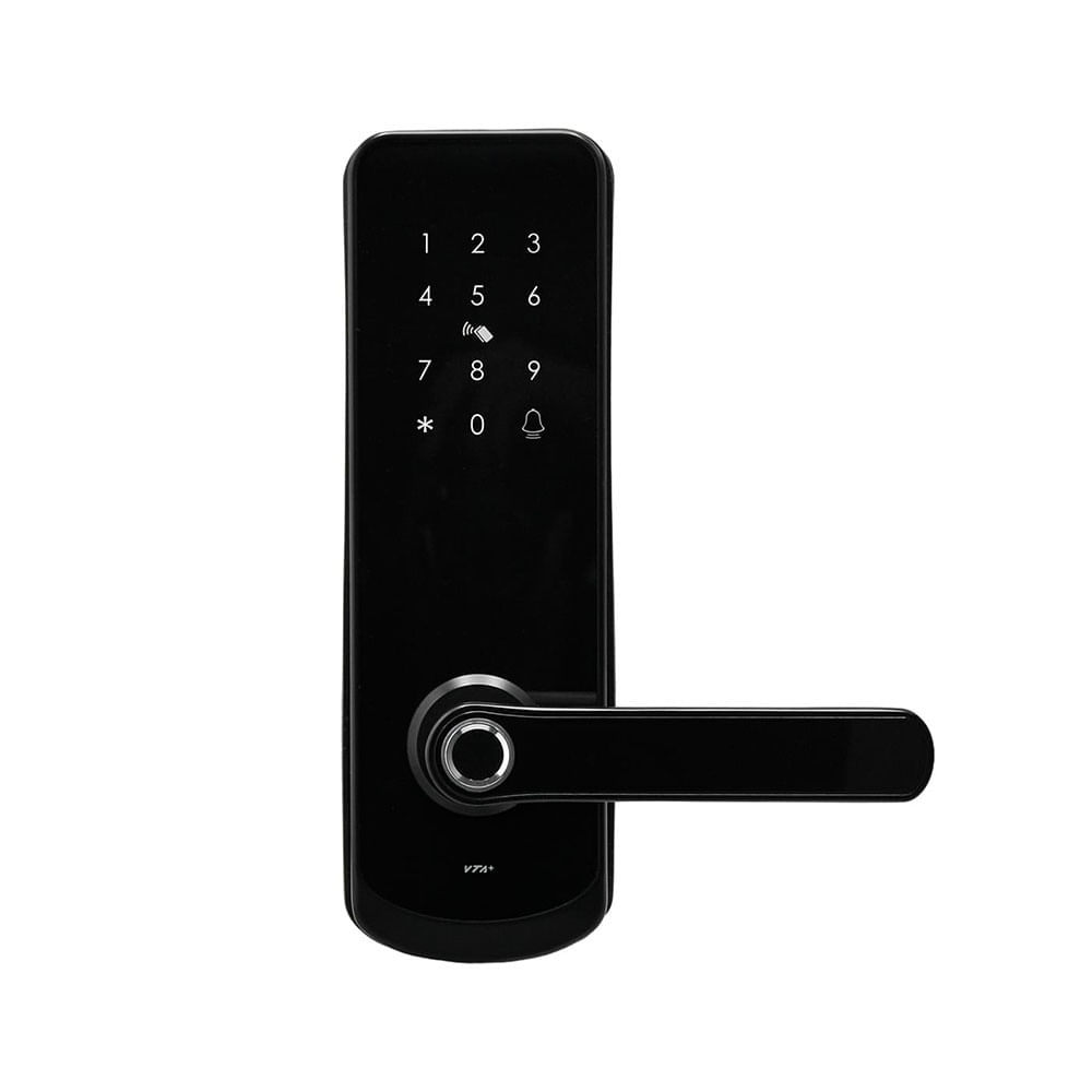 Cerradura Inteligente Vertex Tipo Manija VTA+ Smart Home Negro