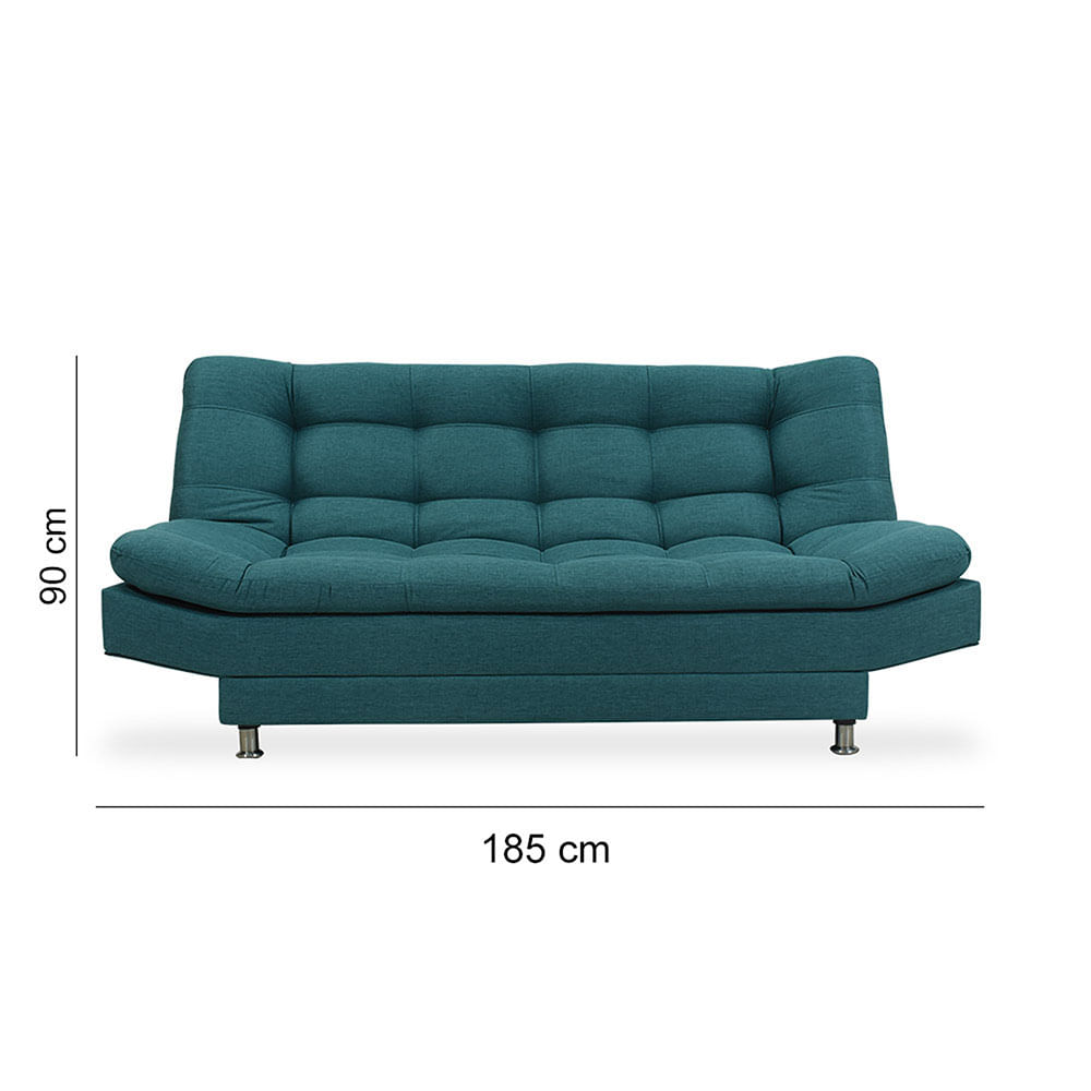 Sofa Cama Moltochic Reclinable Verde