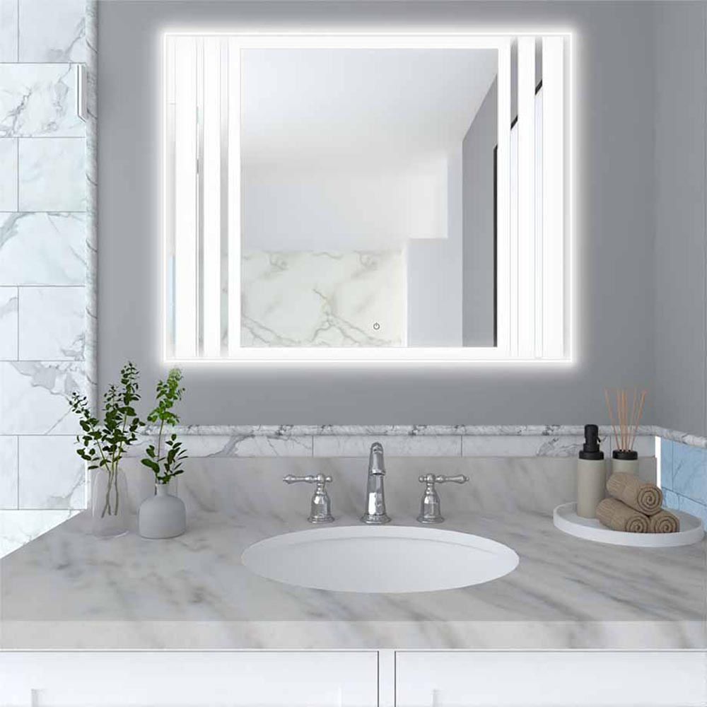 Espejos de pared apolo LED touch 100X80