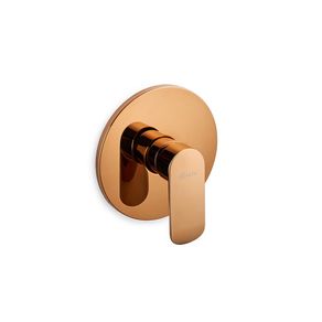 Mezclador Moncontrol Ducha Edge Oro Rosa
