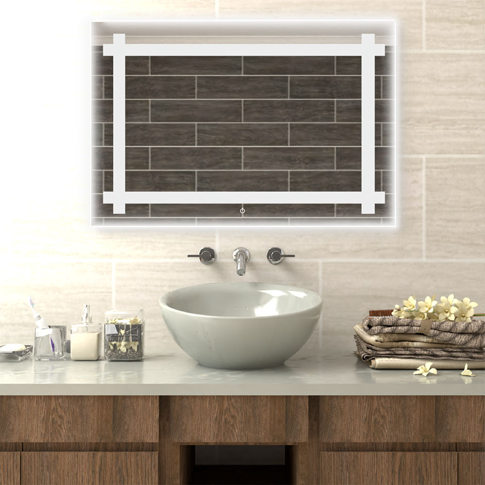 Espejo Para Baño Led+Touch Ref. Broni