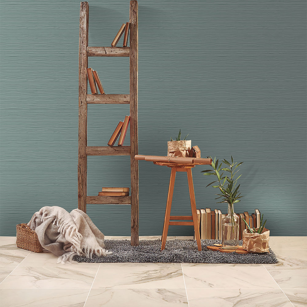 Pared Olive Lineas Decorado