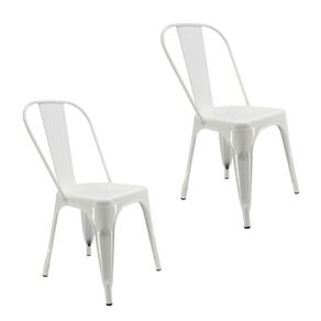 Kit x 2 Sillas Titan Tipo Tolix Metalicas