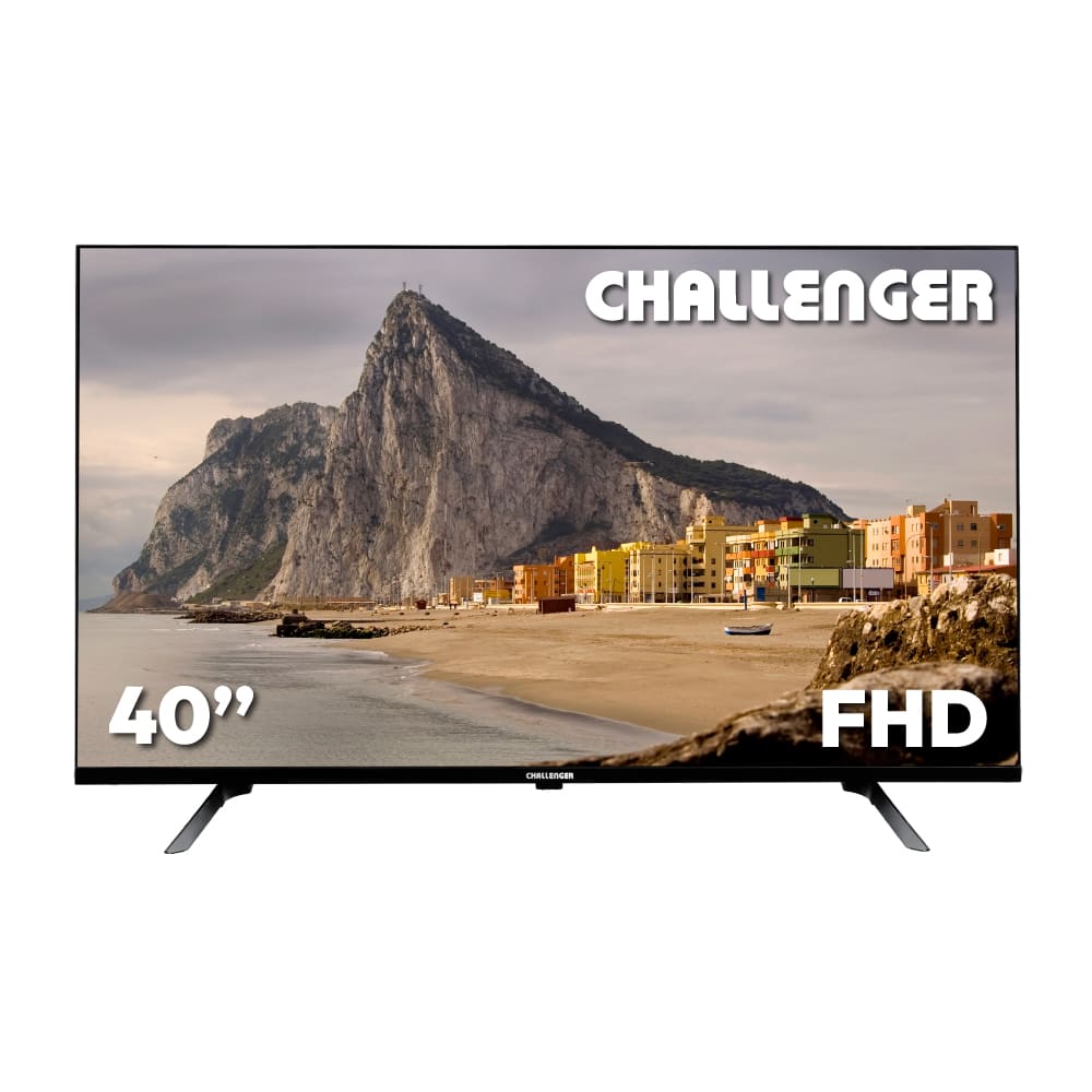 Televisor 40 Pulgadas Smart Google TV FULL HD Challenger