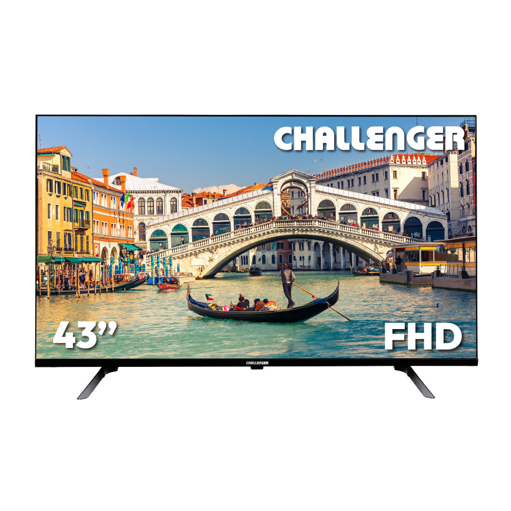 Televisor 43 Pulgadas Smart Google TV FULL HD Challenger