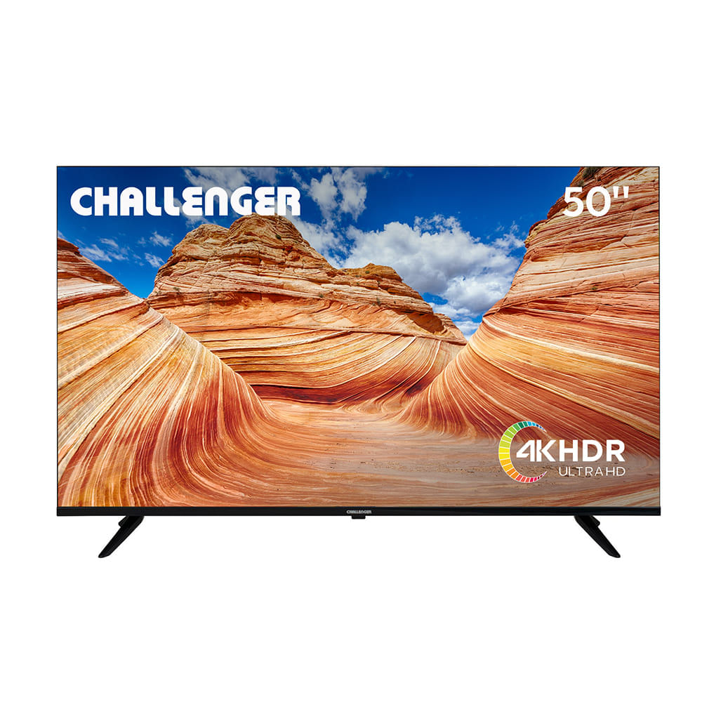 Televisor 50 Pulgadas Smart Google TV 4K Challenger