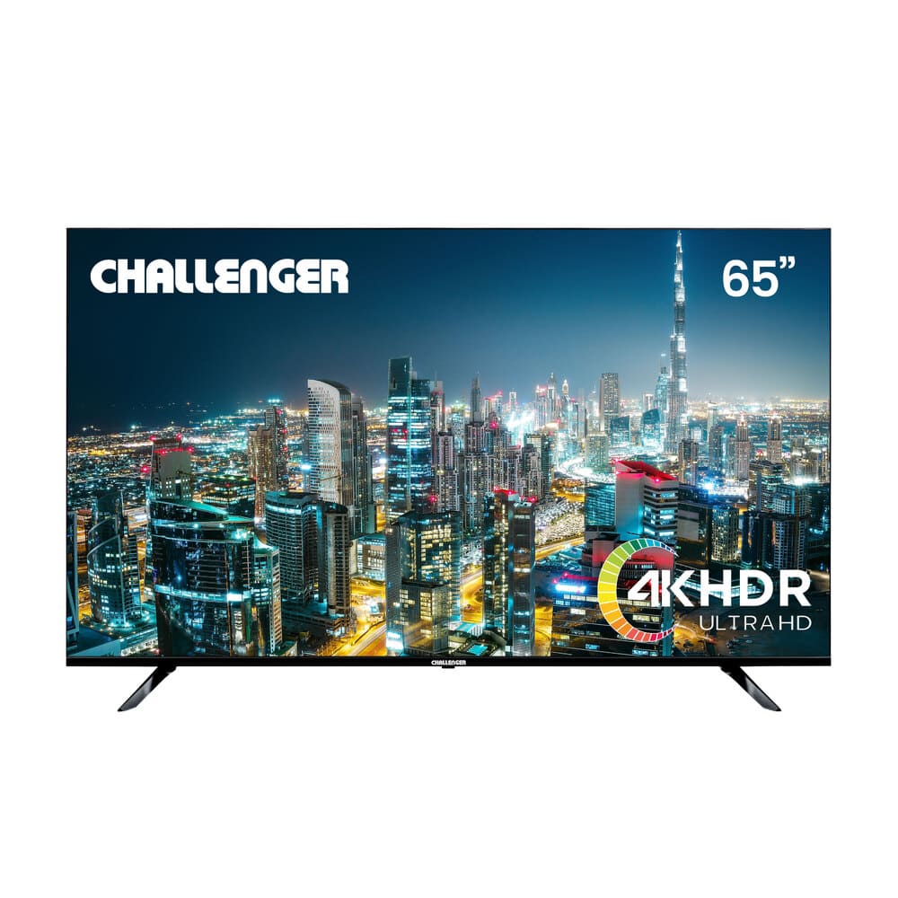 Televisor 65 Pulgadas Smart Google TV 4K Challenger