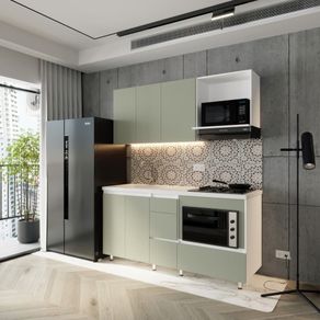 Cocina Orel 180*60 Oliva