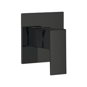 Mezclaro de ducha Square Slim Negro