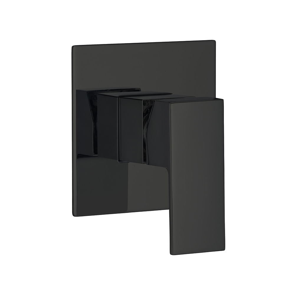 Mezclaro de ducha Square Slim Negro