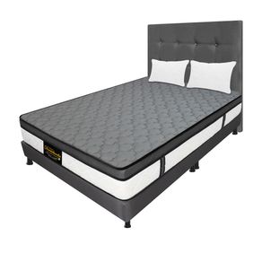 Mega Combo King Resortado Dublín Gris 200 cm x 200 cm