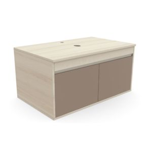 Mueble Bourbon Niebla para lavamanos vessel 80cm