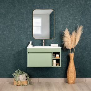 Mueble con lavamanos Marsella SageGreen 60x46cm
