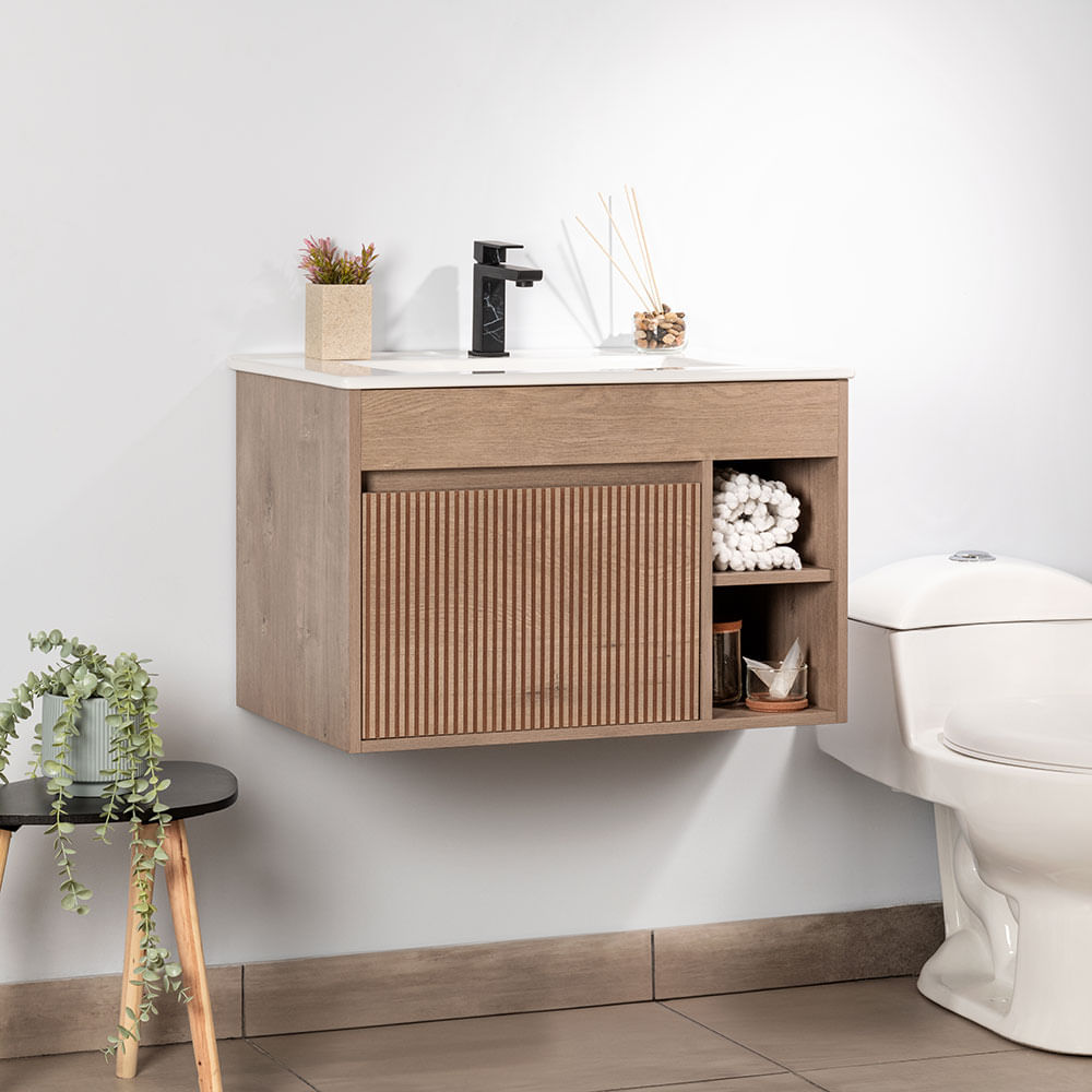 Mueble con lavamanos Marsella Lenga 60x46cm