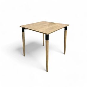 Mesa De Comedor Basic Cuadrado Madera