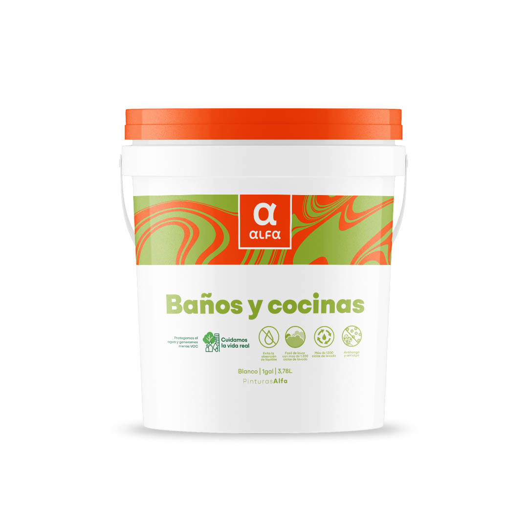 Baños y cocinas blanco