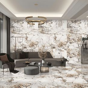 Porcelanato Antica Bianco 80x160 Brillante