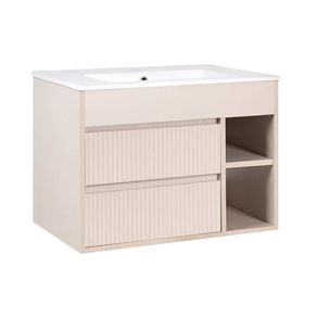 Mueble con lavamanos Paris Greige 80X46cm