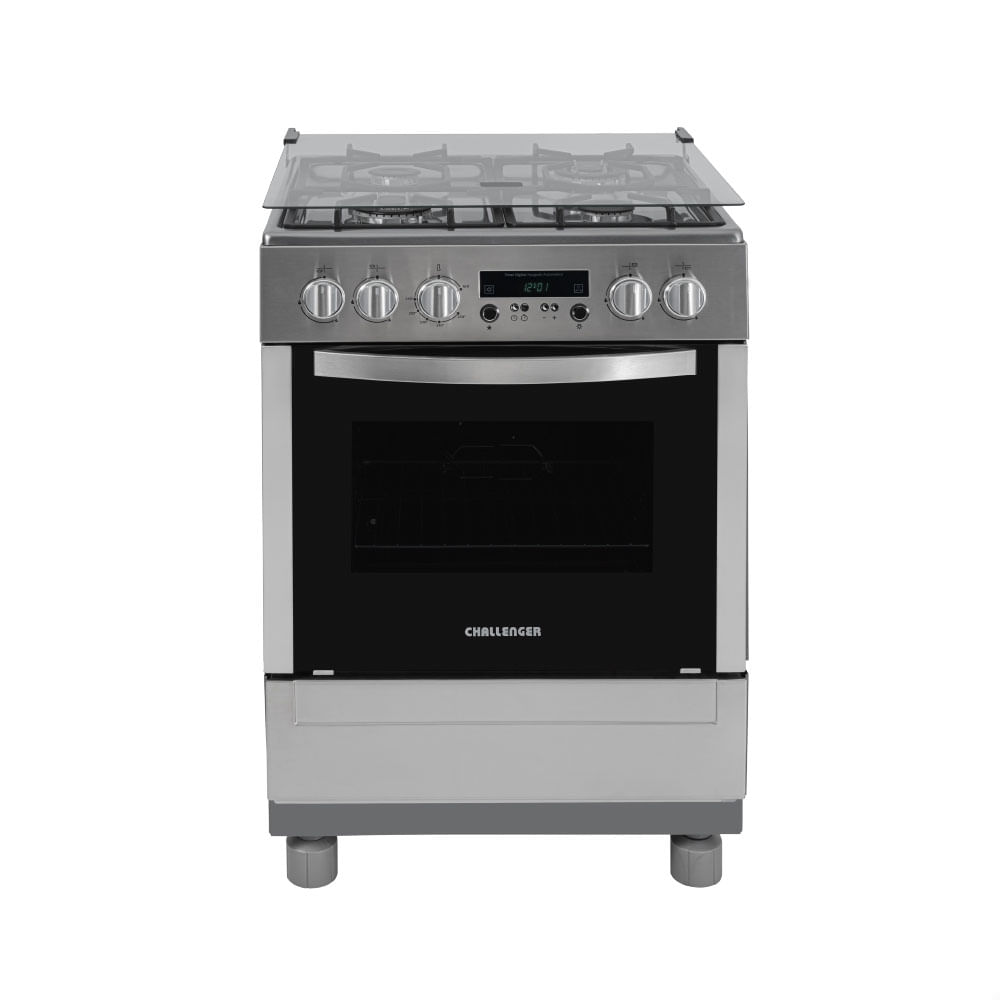 Estufa De Piso 60Cm, 4 Puestos Gas Propano Con Horno 120 V - Si 9466
