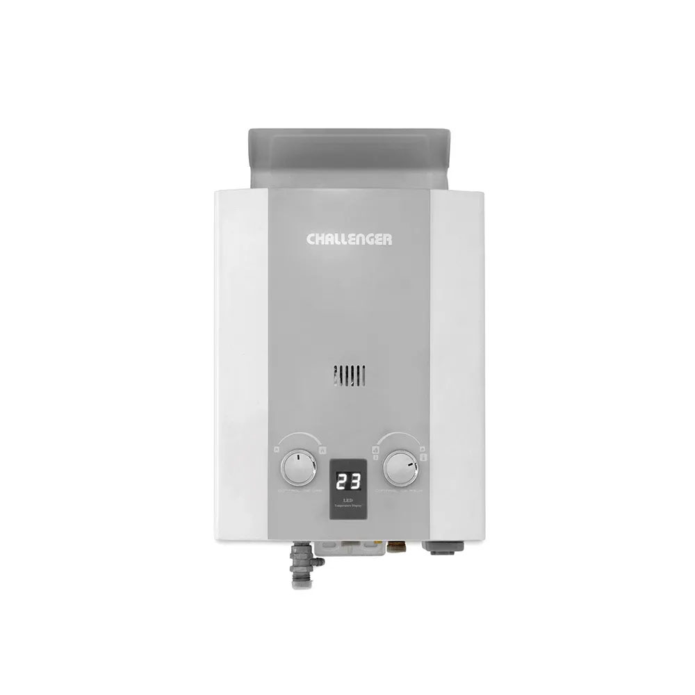 Calentador De Paso A Gas Natural Challenger 5.5 L Tiro Natural - Wh 7054